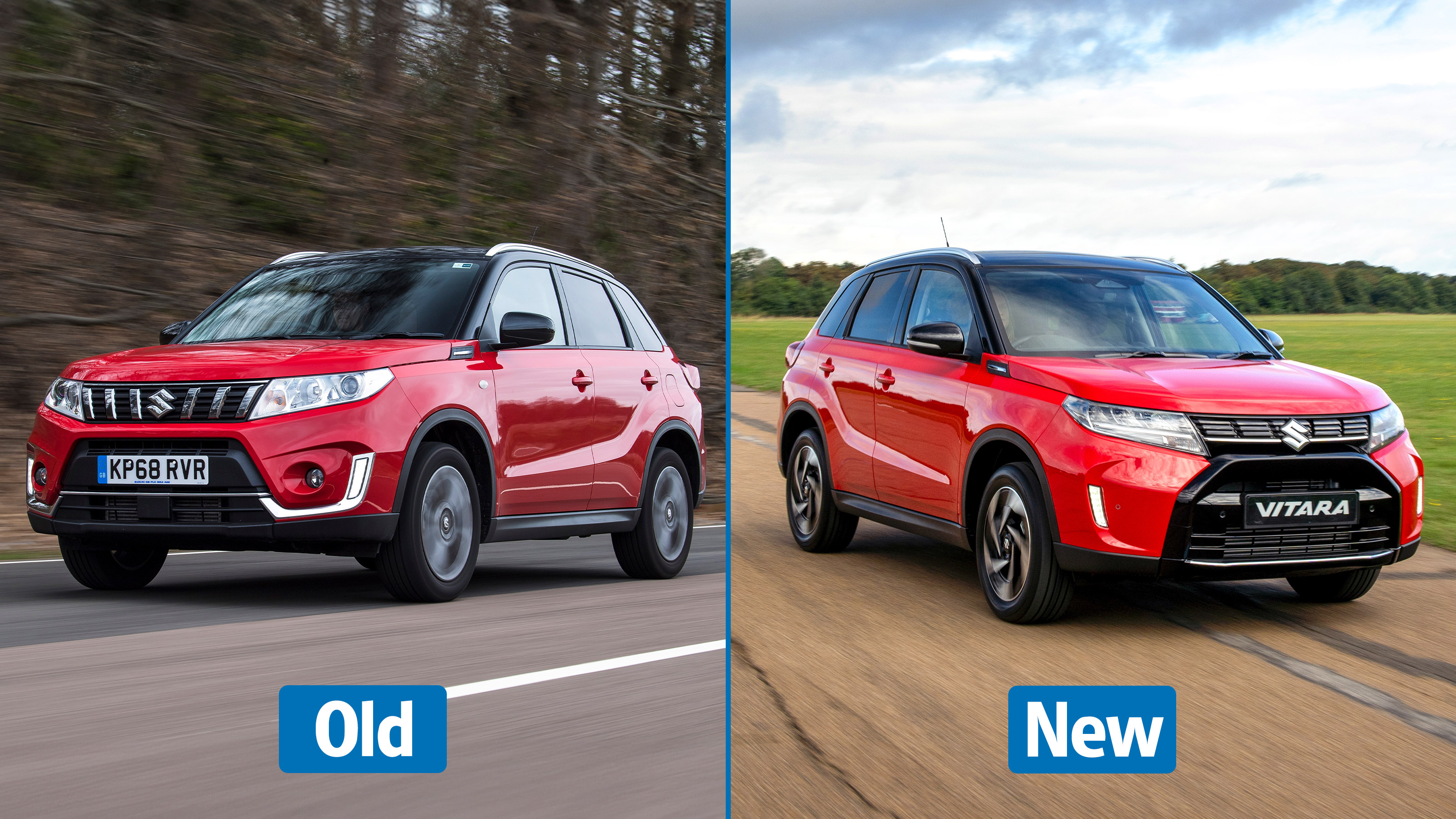 2025 Suzuki Vitara front quarter side by side