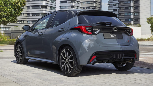 2025 Toyota Yaris rear quarter