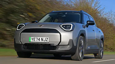 MINI Aceman E front quarter tracking
