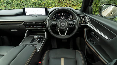 Mazda CX-80 interior closeup