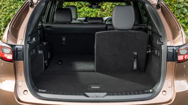 Mazda CX-80 boot rear seats up