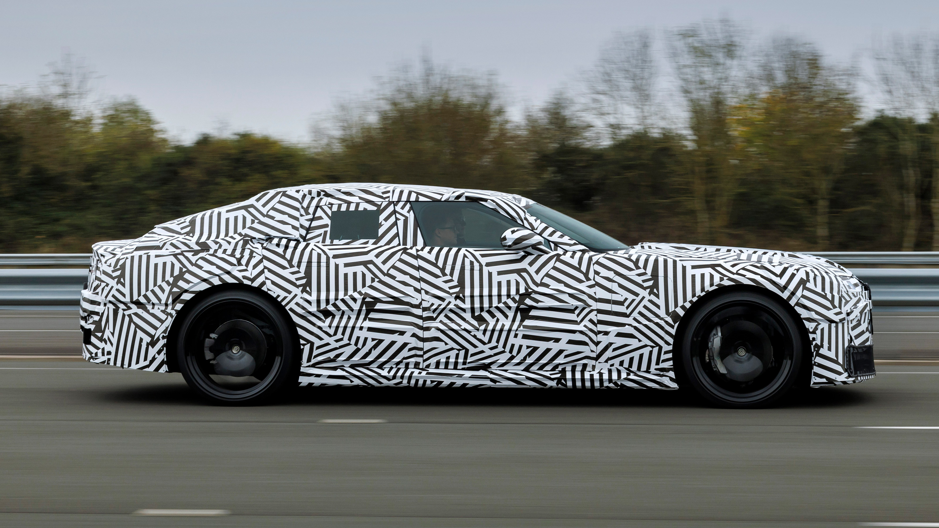 Jaguar GT EV prototype profile