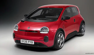 Renault Twingo 2026 front quarter render