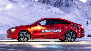 Mercedes CLA prototype profile static