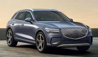 Genesis Electrified GV70 front quarter