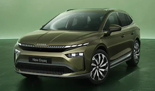 2025 Skoda Enyaq SUV front quarter