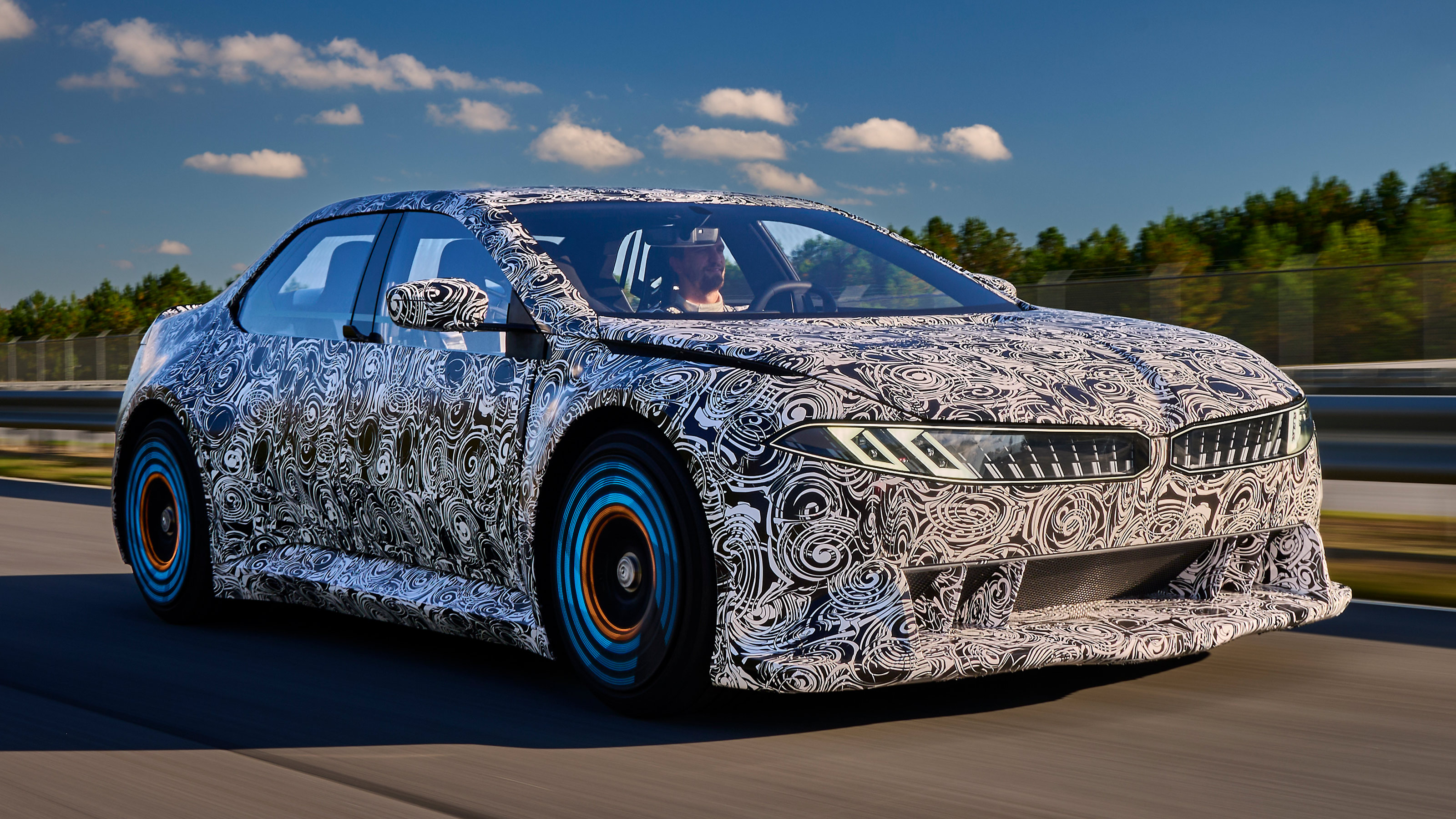 BMW Vision Driving Experience front quarter
