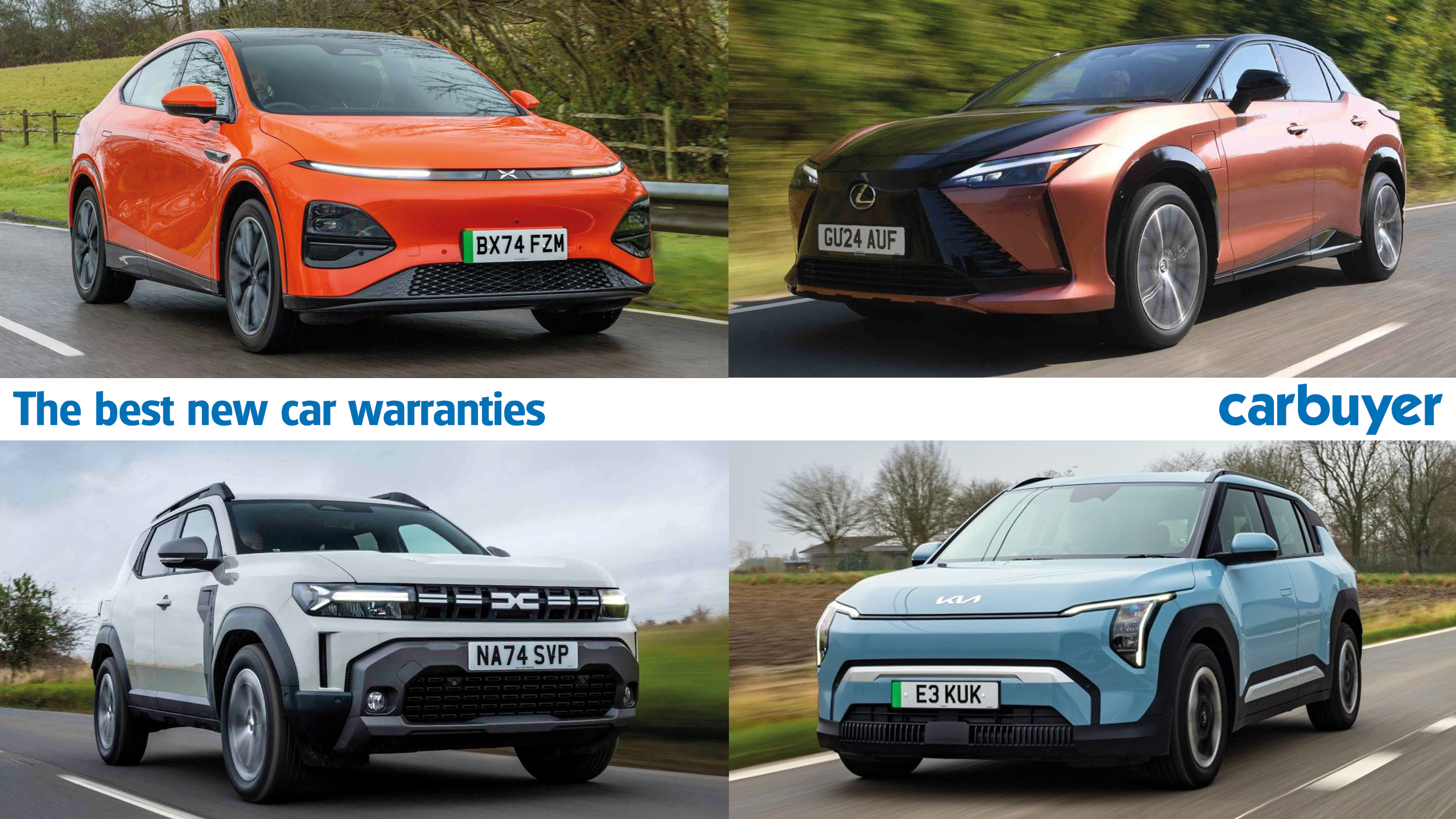 Best new car warranties 2025