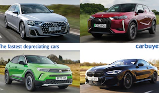 Fastest depreciating cars