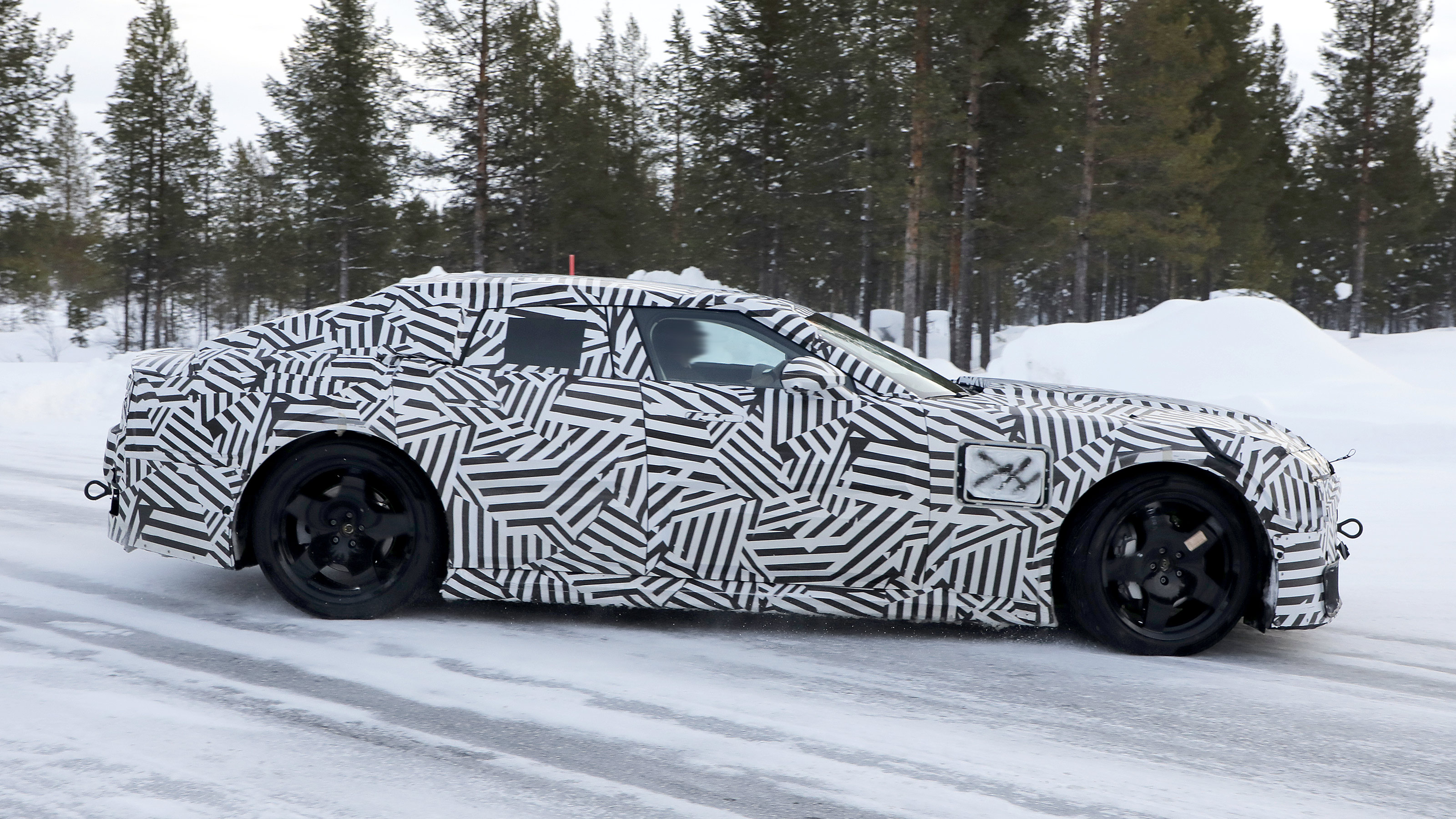 Jaguar Type 00 spy shot profile