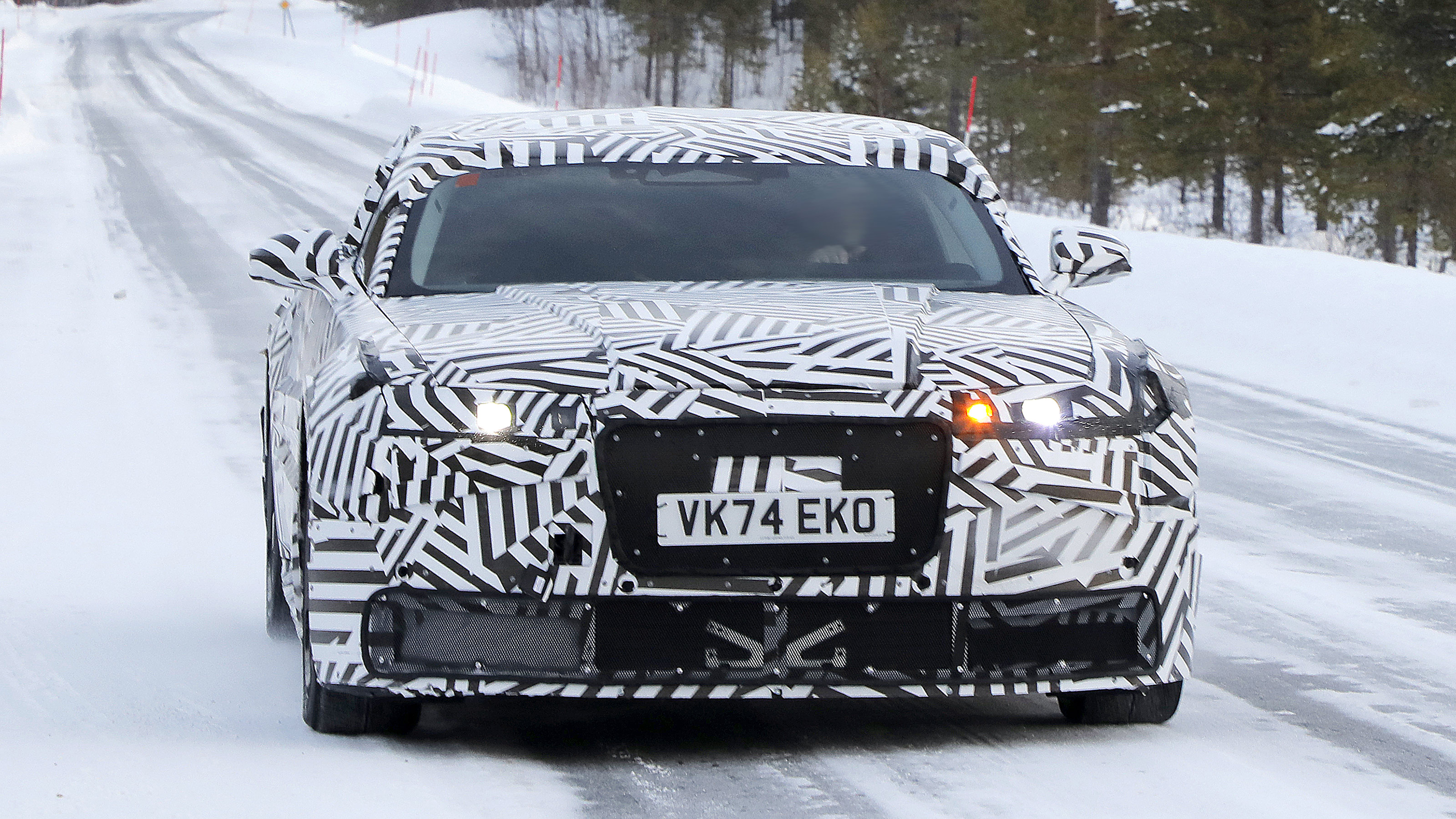Jaguar Type 00 spy shot front