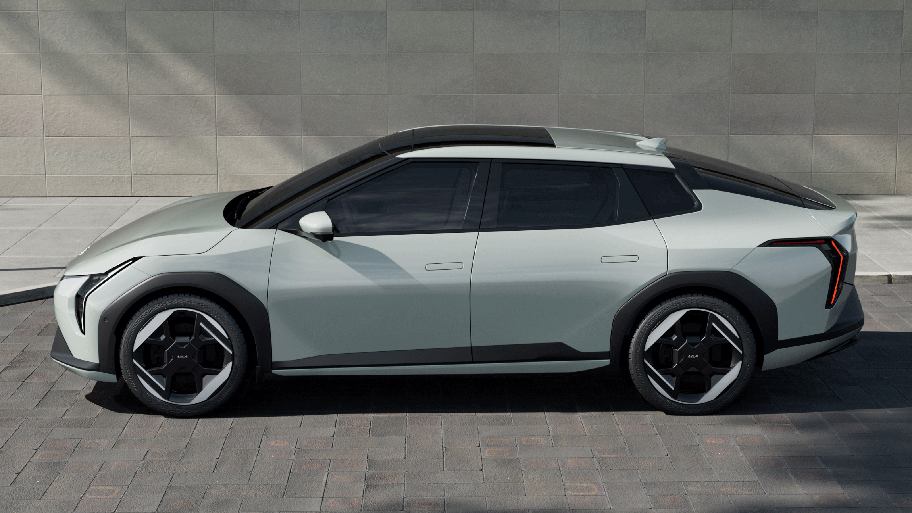 Kia EV4 saloon profile
