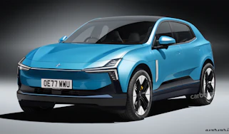 Polestar 7 render front quarter