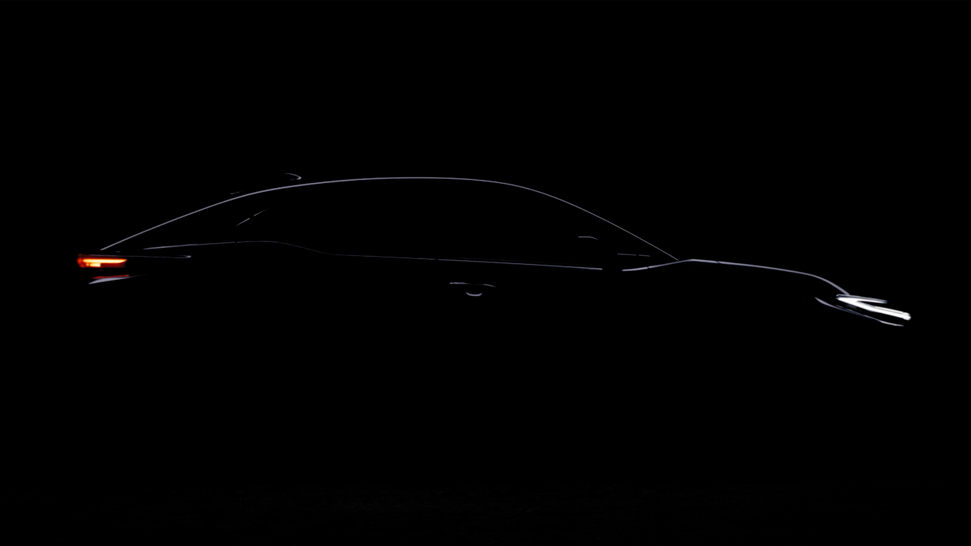 Toyota electric SUV teaser profile