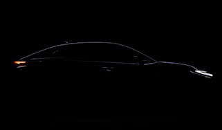 Toyota electric SUV teaser profile