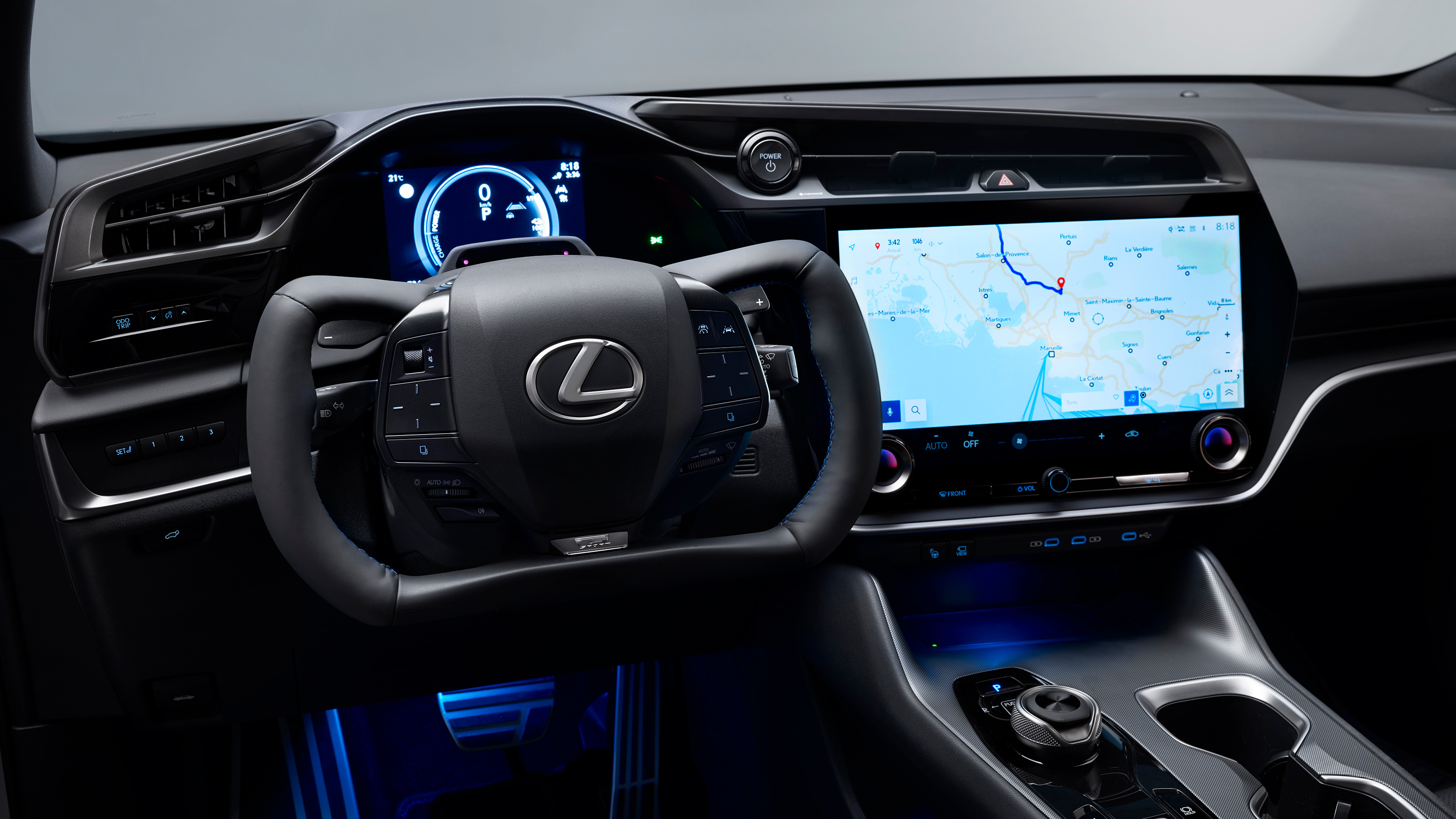 Lexus RZ dashboard