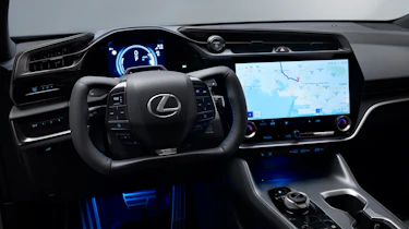 Lexus RZ dashboard
