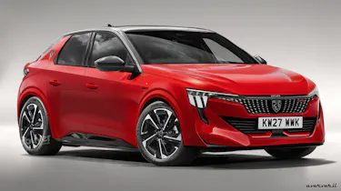 Peugeot 208 GTi render front quarter