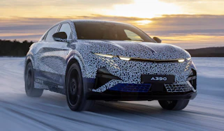Alpine A390 prototype front quarter