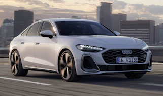 Audi A5 e hybrid front quarter