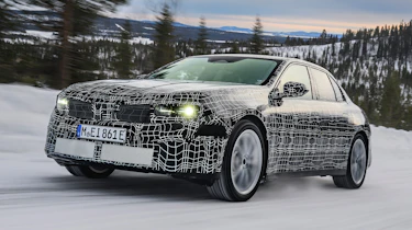 BMW 3 Series Neue Klasse testing front quarter