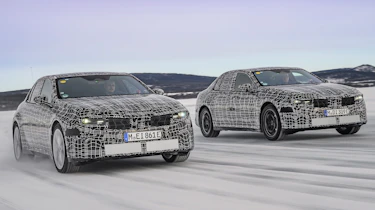 BMW 3 Series Neue Klasse testing side by side