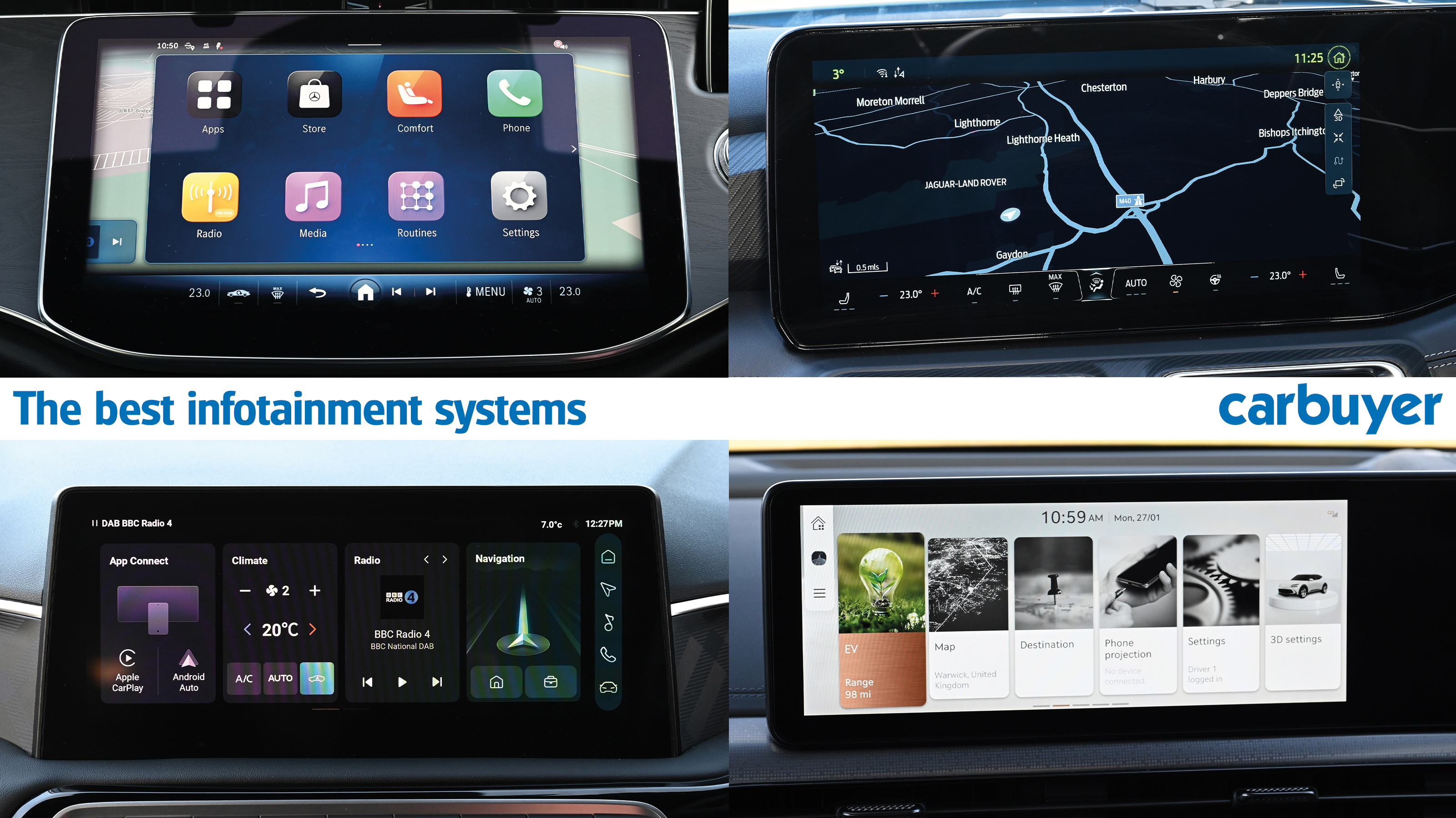Bet infotainment systems 2025