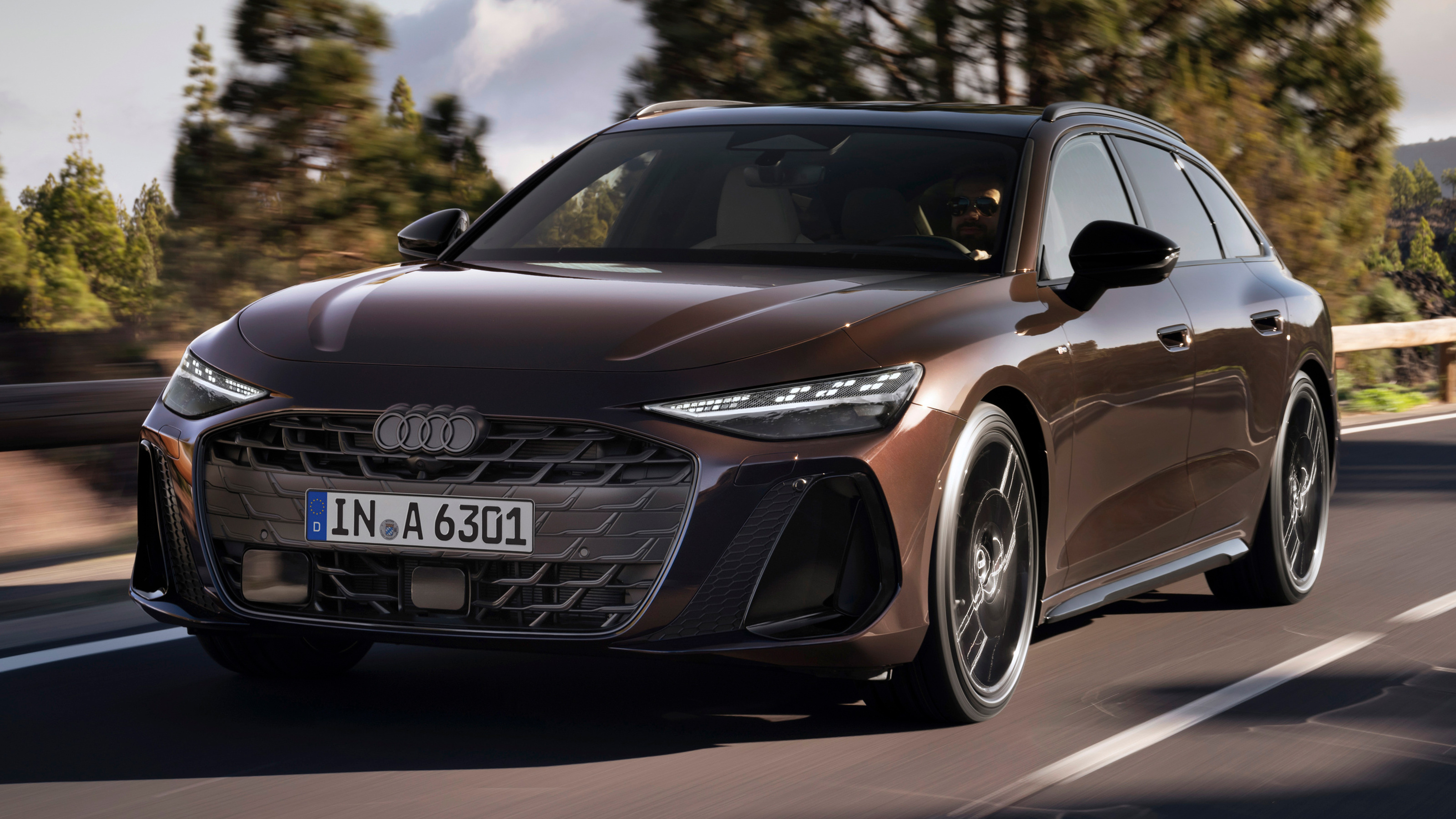 Audi A6 Avant dynamic front quarter