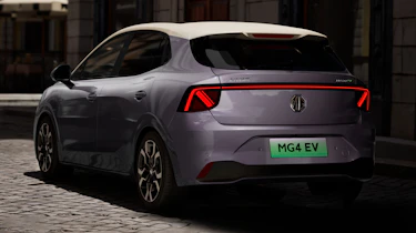 New MG4 rear quarter
