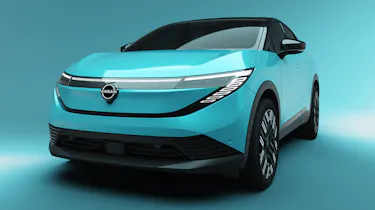 New Nissan Leaf front