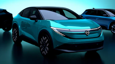 New Nissan Leaf front quarter