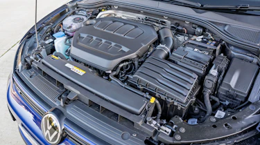 Volkswagen Golf R UK engine bay