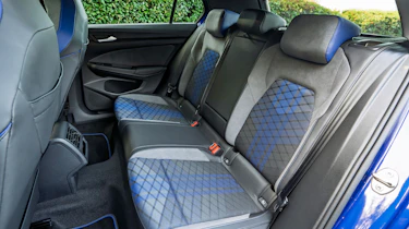 Volkswagen Golf R UK rear seats