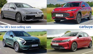 Best selling cars UK