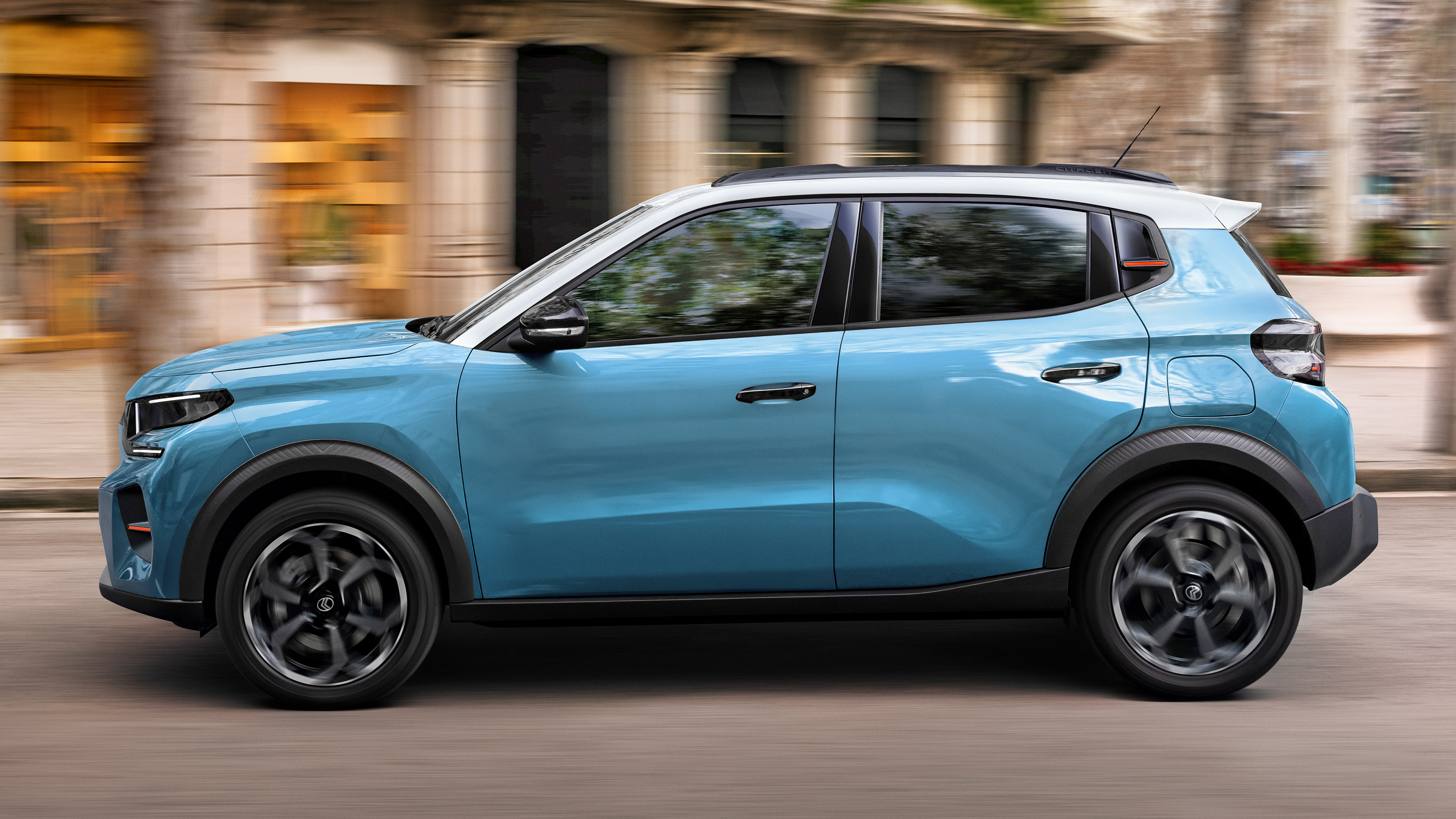 Citroen C3 hybrid profile