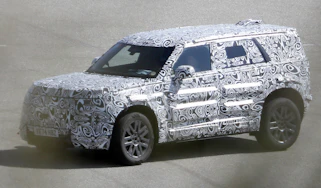 Land Rover Defender Sport side spy shot