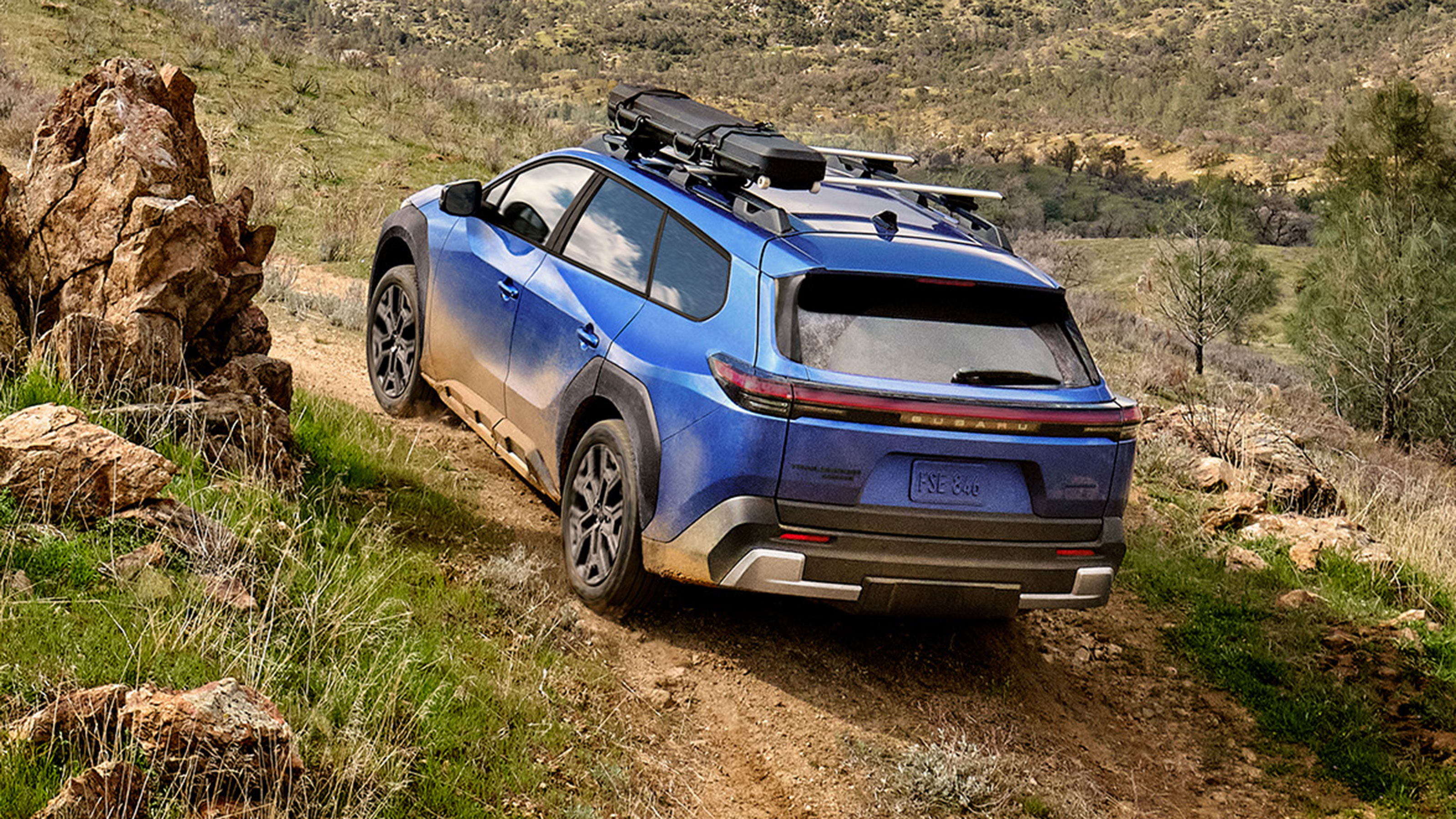 Subaru Trailseeker rear off-road