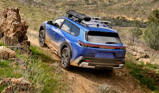 Subaru Trailseeker rear off-road