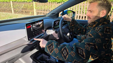 Volkswagen ID.5 infotainment testing