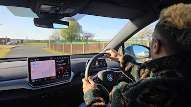 Volkswagen ID.5 driving