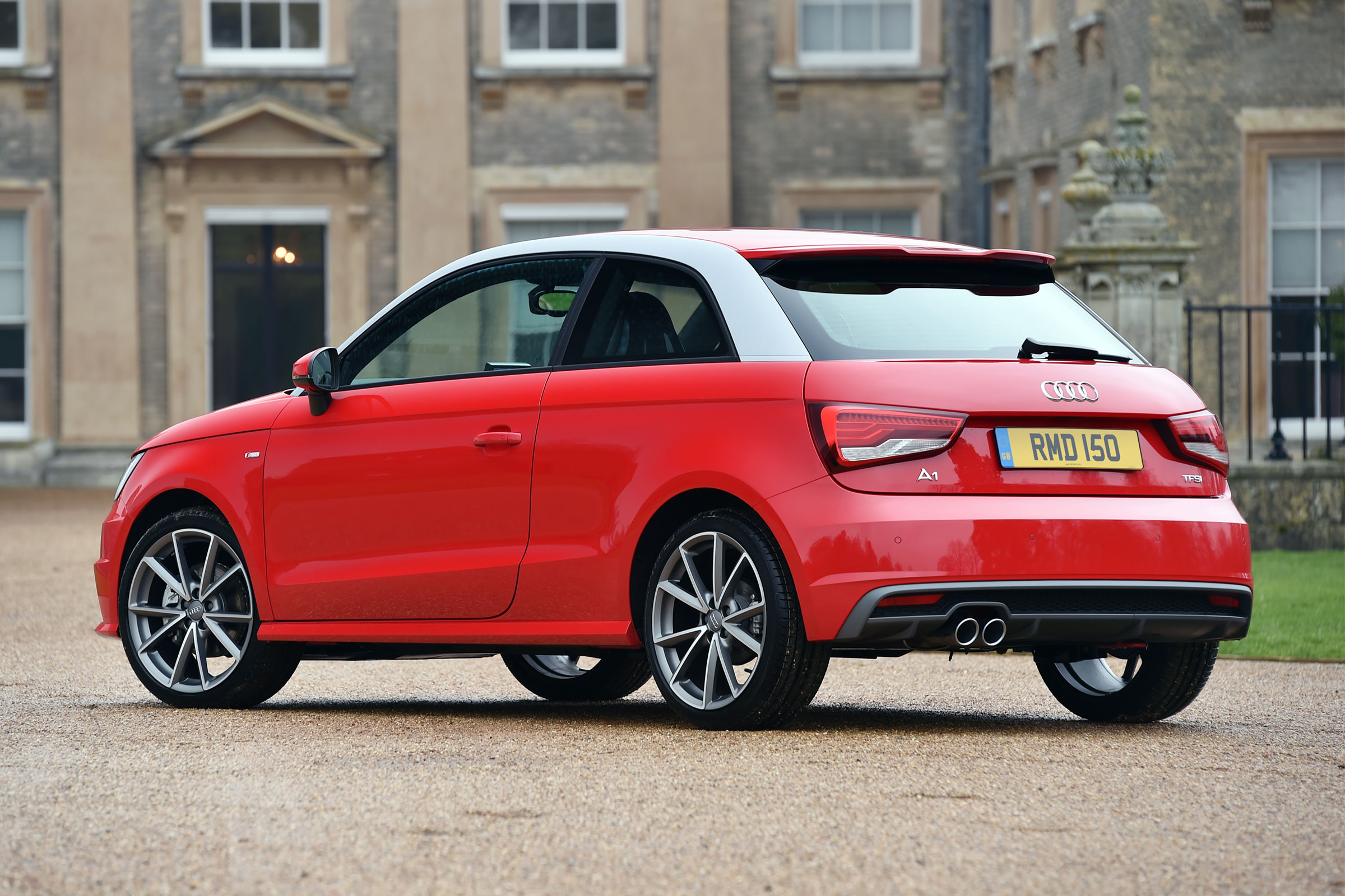 The three-door A1 seen here was later joined by a more practical five-door Sportback model