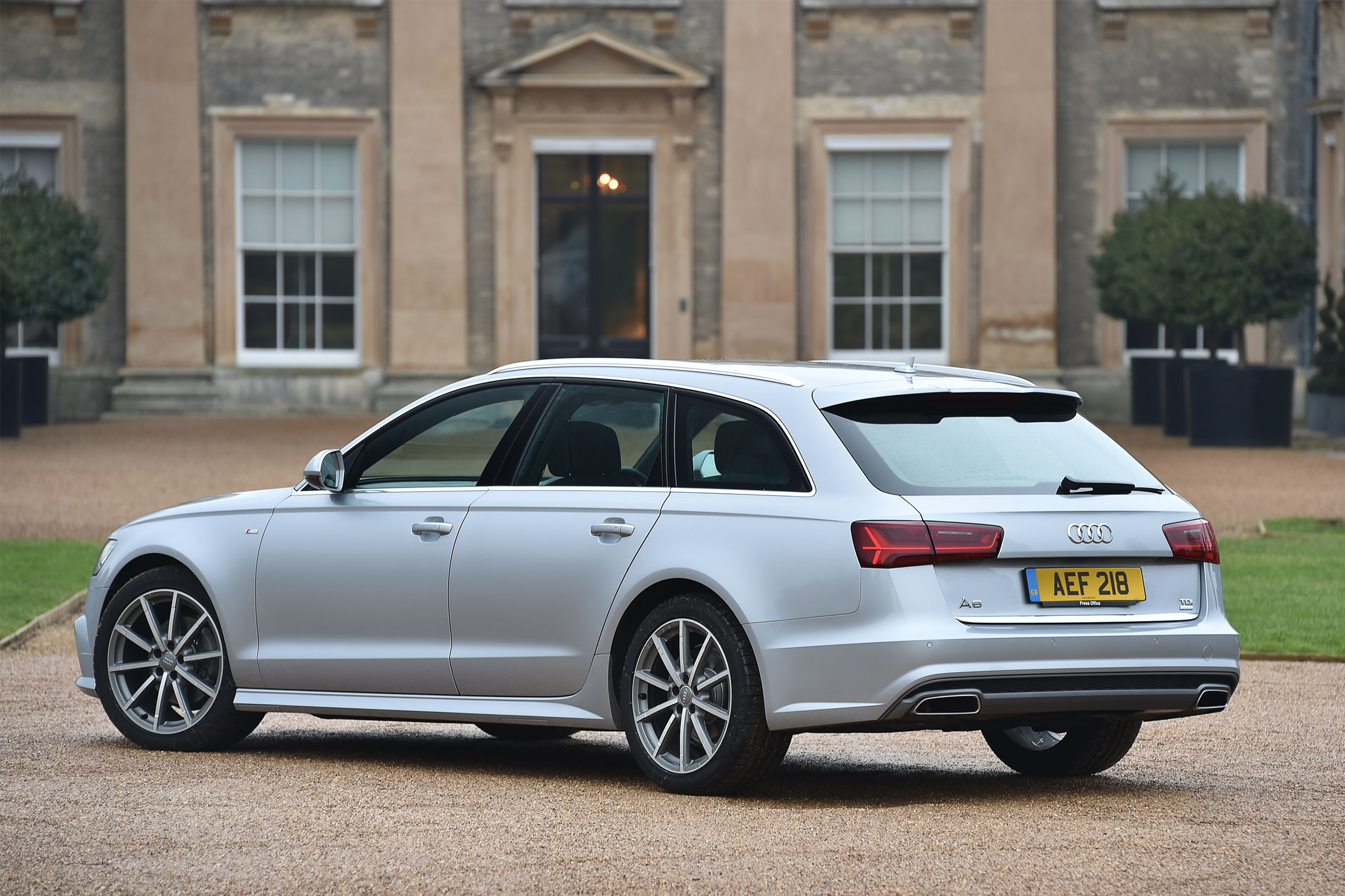 The A6 Avant estate is arguably better-looking than the four-door A6 saloon