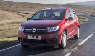 Dacia Sandero driving
