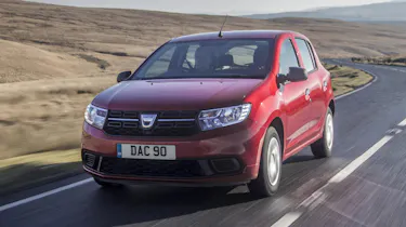 Dacia Sandero driving
