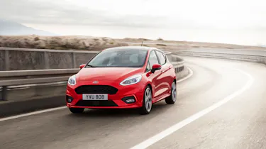 Ford Fiesta driving