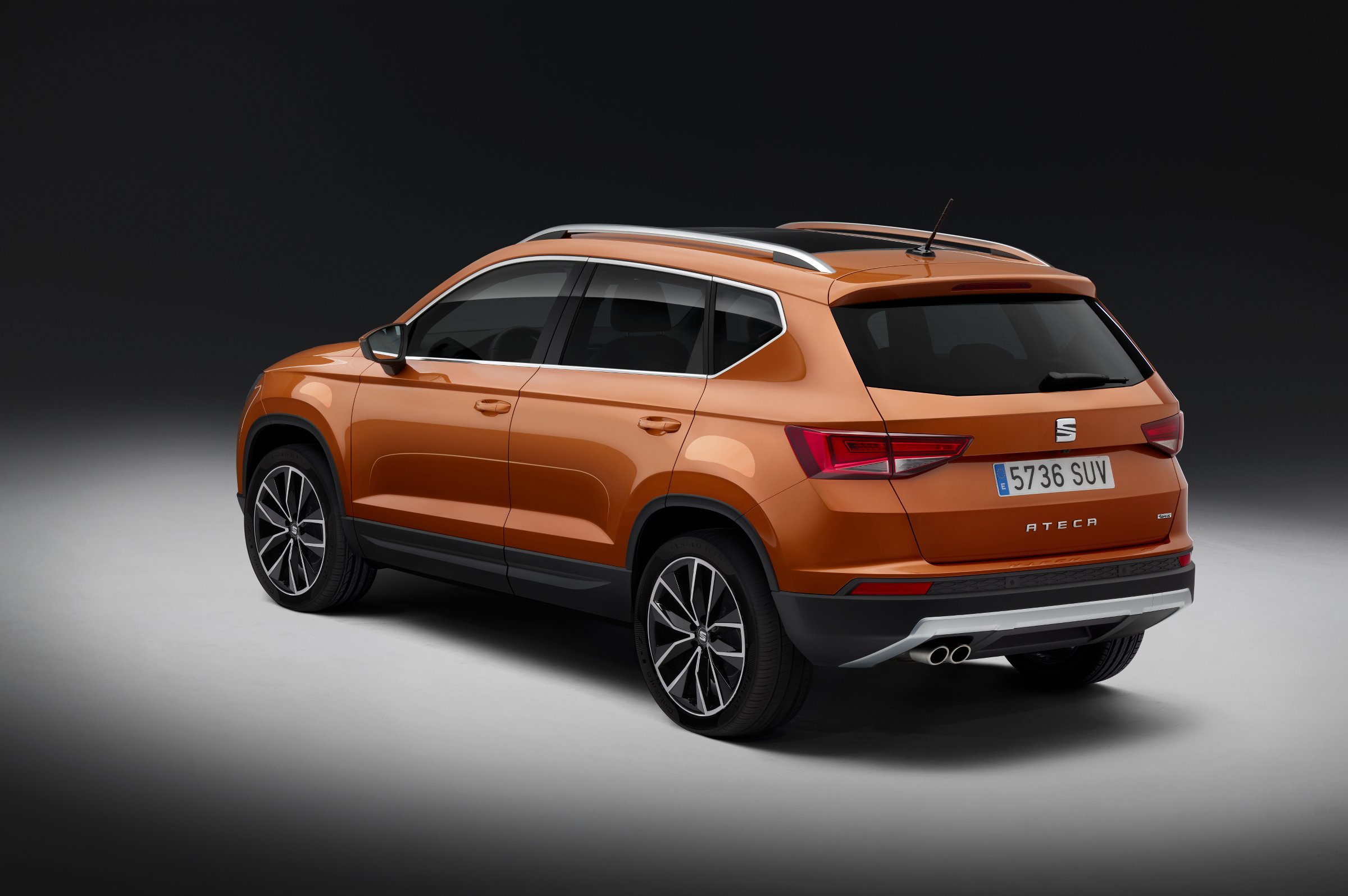The SEAT Ateca is closely related to the VW Tiguan and the Skoda Kodiaq...