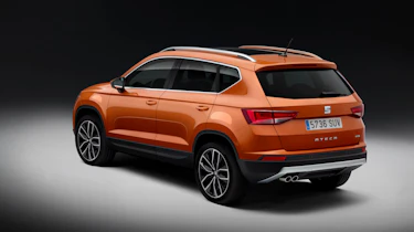 The SEAT Ateca is closely related to the VW Tiguan and the Skoda Kodiaq...