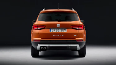 The horizontal lines across the rear emphasise the car's width