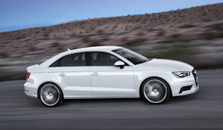 Audi A3 Saloon 2013 side tracking
