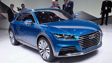 Audi Allroad Shooting Brake concept 2014 front quarter static